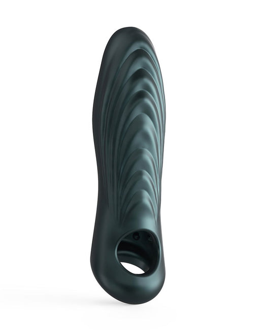 ManWan - Ryzer MAX - Penis Extender and Soft Masturbation Sleeve - Pine Grey-Erotiekvoordeel.nl