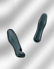 ManWan - Ryzer - Extenseur pénien et manchon de masturbation souple - Pine Grey-Erotiekvoordeel.nl