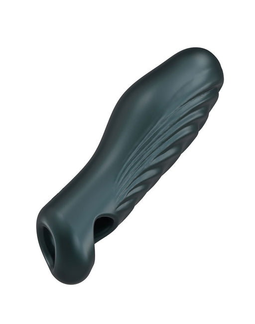 ManWan - Ryzer - Penis Extender and Soft Masturbation Sleeve - Pine Grey-Erotiekvoordeel.nl
