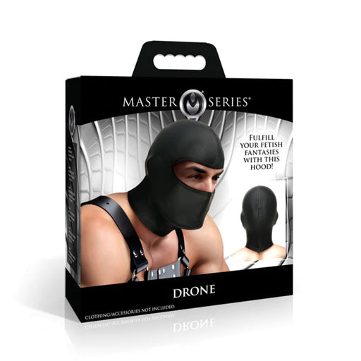 Master Series - Capucha Drone - Negro-Erotiekvoordeel.nl