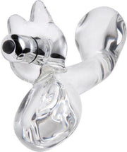 Master Series - Glazen Rabbit Vibrator - Damaru-Erotiekvoordeel.nl