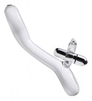 Master Series - Glazen Rabbit Vibrator - Damaru-Erotiekvoordeel.nl