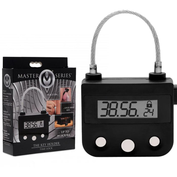 Master Series - The Key Holder - Tijdsslot - Timer voor Bondage of Kuisheid-Erotiekvoordeel.nl