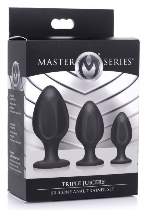 Master Series - Triple Juicers Silicone Anal Trainer Set-Erotiekvoordeel.nl