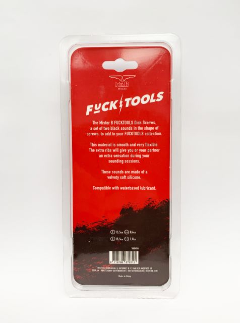 Mister B - Fuck Tools - Dick Screws - Penisplug Set-Erotiekvoordeel.nl