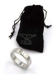 Mister B - Anillo para el pene de acero inoxidable - Ligero - Diámetro 52,5 mm - Erotiekvoordeel.nl