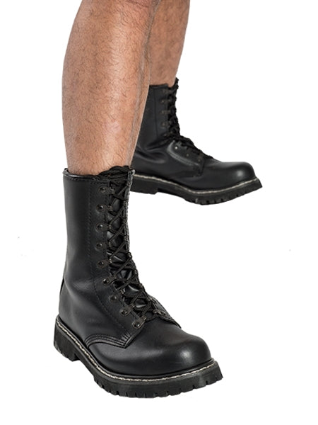 Mister B - Cordones - Cordones negros para botas de 14 agujeros - Shoe Laces Black 14 Hole-Erotiekvoordeel.nl