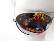 Mister B - Zonnebril Motoragent met Mirror Effect-Erotiekvoordeel.nl