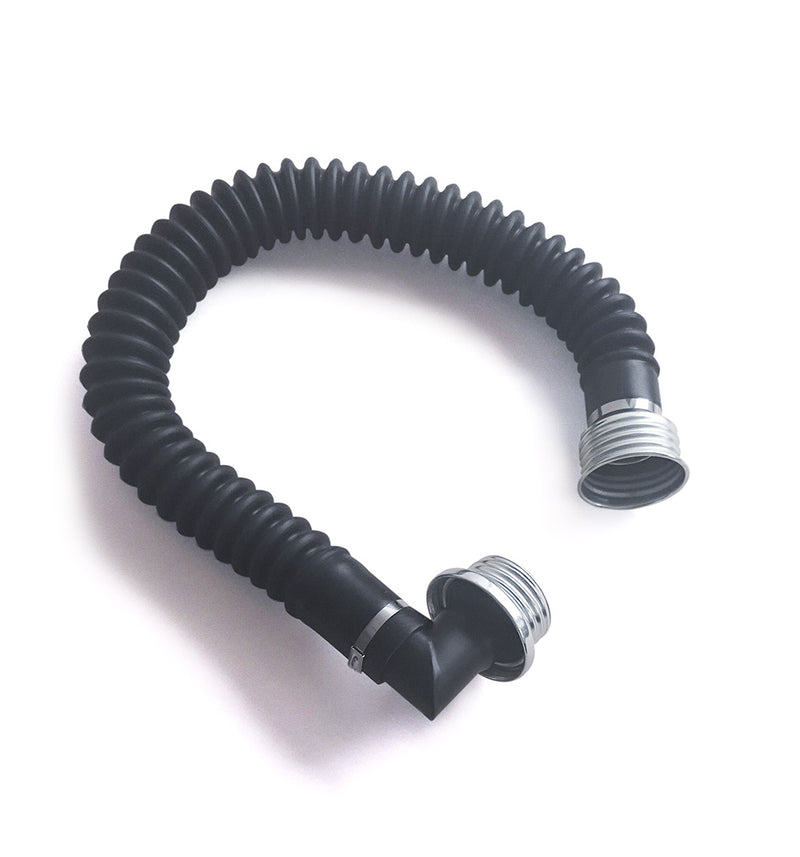 Moi Gear - Gasmasken-Schlauch, abgewinkelter Stecker - Erotiekvoordeel.nl