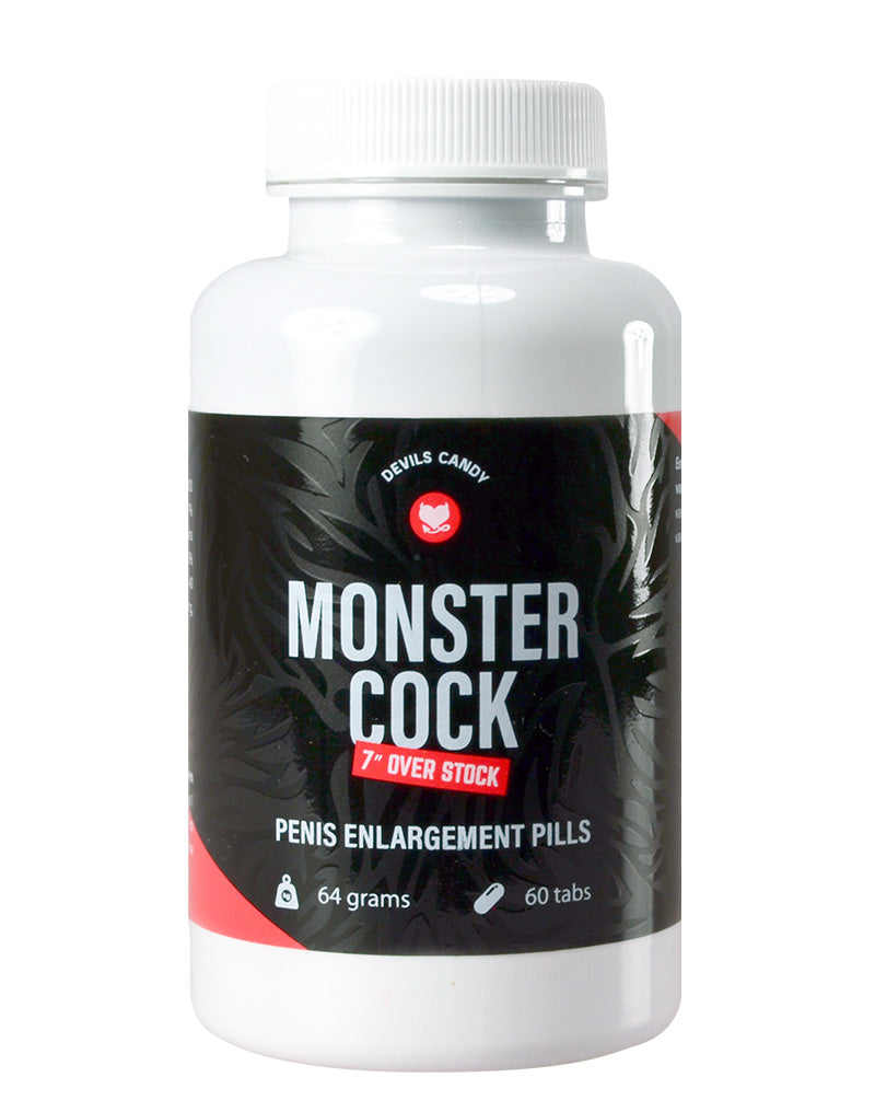 Morningstar - Devils Candy Monster Cock 7„ Overstock - Härtere Erektionen - 60 Tabletten - Erotiekvoordeel.nl
