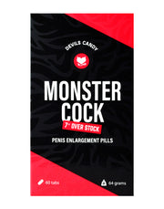 Morningstar - Devils Candy Monster Cock 7" Overstock - Härtere Erektionen - 60 Tabletten - Erotiekvoordeel.nl