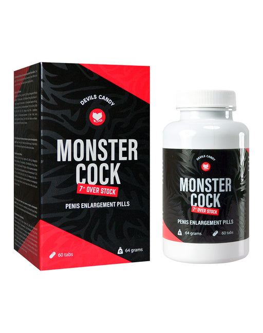 Morningstar - Devils Candy Monster Cock 7" Overstock - Érections plus dures - 60 comprimés - Erotiekvoordeel.nl