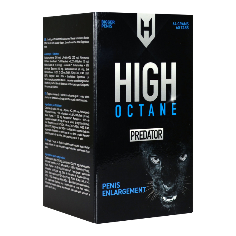 Morningstar - High Octane - Predator - Penisvergrößerung - 60 Tabletten - Erotiekvoordeel.nl