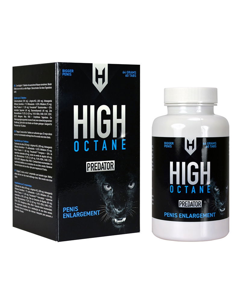 Morningstar - High Octane - Predator - Penisvergrößerung - 60 Tabletten - Erotiekvoordeel.nl