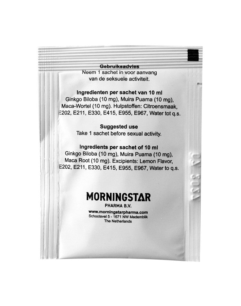 Morningstar - Libidojelly - Potenzmittel - Sachets - Erotiekvoordeel.nl