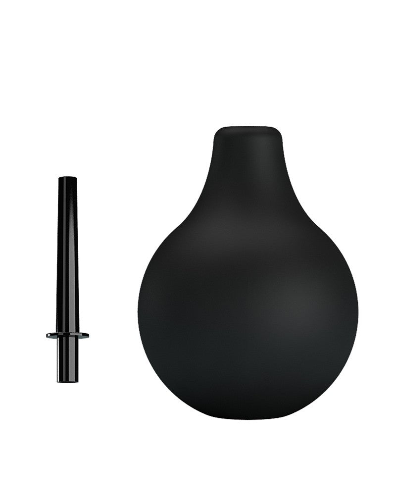 Mr. Play - Anaal Douche - Handzaam Model - Smalle Canule - Zwart-Erotiekvoordeel.nl