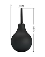 Mr. Play - Anaal Douche - Handzaam Model - Smalle Canule - Zwart-Erotiekvoordeel.nl