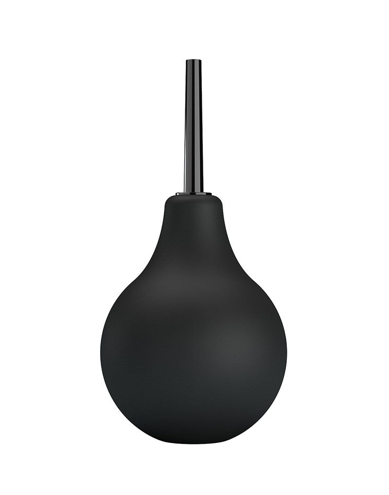 Mr. Play - Anaal Douche - Handzaam Model - Smalle Canule - Zwart-Erotiekvoordeel.nl