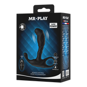 Mr. Play - Super Power - Prostate Stimulator with Remote Control - Black-Erotiekvoordeel.nl