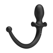 Mr. Play - Super Power - Vibrating Dog Tail Butt Plug with Remote Control - Black-Erotiekvoordeel.nl