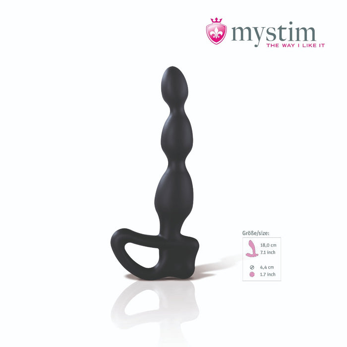 Mystim - Electrosex - Big Bend-It! - Buigbare Buttplug-Erotiekvoordeel.nl