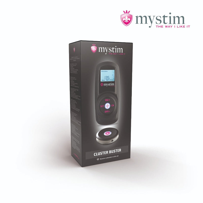 Mystim - Electrosex - Cluster Buster Wireless E-stim Device Starterkit-Erotiekvoordeel.nl