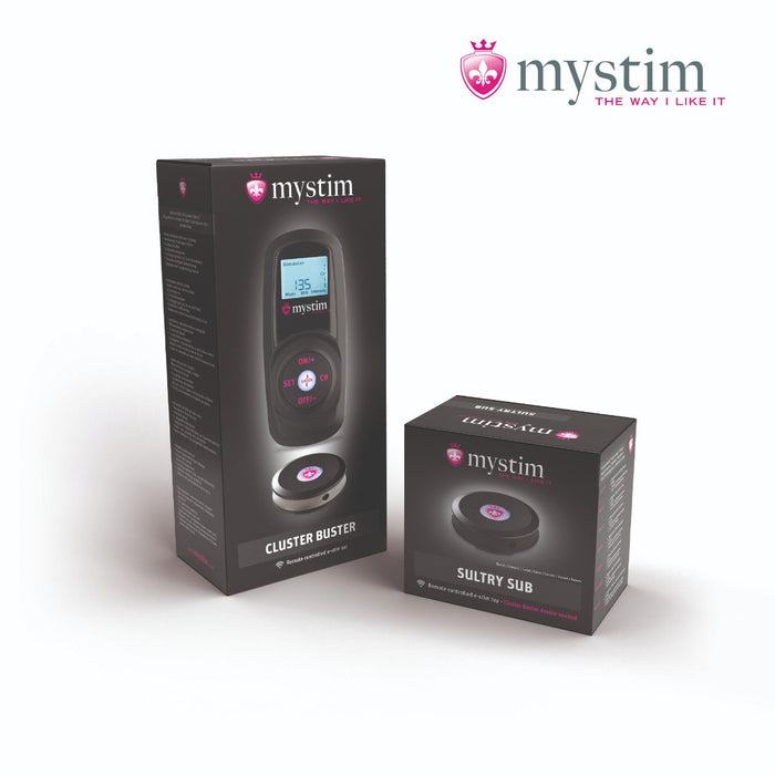 Mystim - Electrosex - Cluster Buster Wireless E-stim Device Starterkit-Erotiekvoordeel.nl