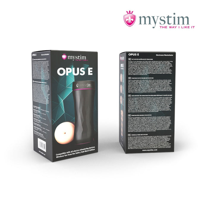 Mystim - Electrosex - Opus E-stim Masturbator Anus-Erotiekvoordeel.nl