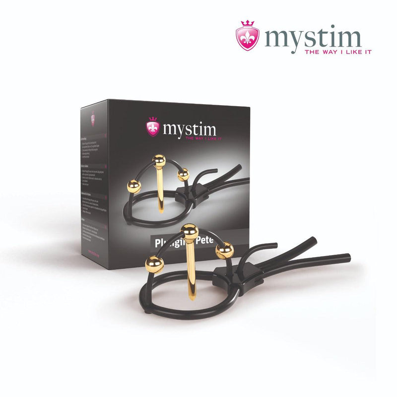 Mystim - Electrosex - Plunging Pete - Corona Strap With Urethral Sound-Erotiekvoordeel.nl