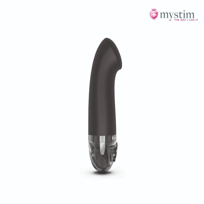 Mystim - Electrosex - Right On Ron - E-stim Vibrator - Black-Erotiekvoordeel.nl