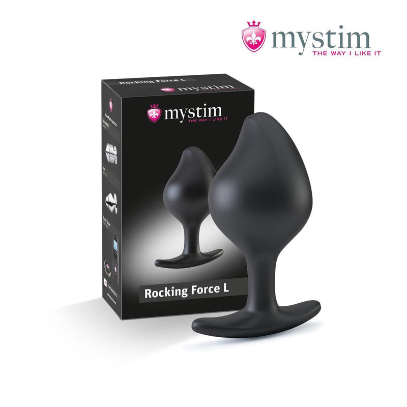 Mystim - Electrosex - Rocking Force - Plug Elettrico - Disponibile nelle taglie S e L - Erotiekvoordeel.nl