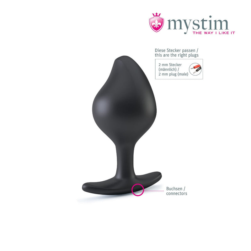 Mystim - Elettrosesso - Rocking Force - Electro Plug - Disponibile nelle taglie S e L - Erotiekvoordeel.nl