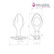 Mystim - Electrosex - Rocking Force - Electro Plug - Disponibile nelle taglie S e L - Erotiekvoordeel.nl