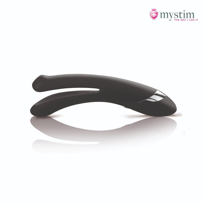 Mystim - Electrosex - Tingling Aparte - E-stim Vibrator - Black-Erotiekvoordeel.nl