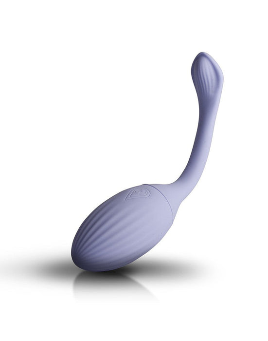 NIYA 1 - Vibrerende Kegel Massager - Vibrerend Eitje - met Afstandsbediening - Lichtblauw-Erotiekvoordeel.nl