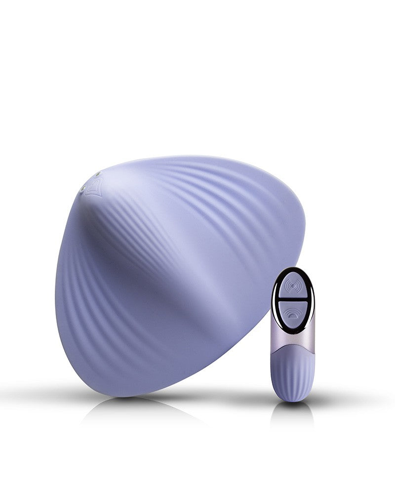 NIYA 5 - Multifunctionele Unisex Vibrator met Afstandsbediening - Lichtblauw-Erotiekvoordeel.nl