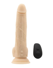 Naked Addiction - Stotende Dildo Met Zuignap En Afstandsbediening - Dubbellaags Siliconen - 18 cm-Erotiekvoordeel.nl