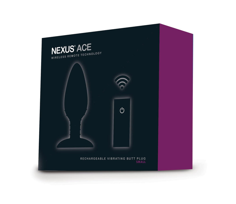 Nexus - Ace - Vibrerende Buttplug - Siliconen - Zwart-Erotiekvoordeel.nl