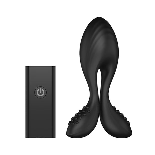 Nexus - Bendz - Plug anal flexible y vibrador - Negro-Erotiekvoordeel.nl