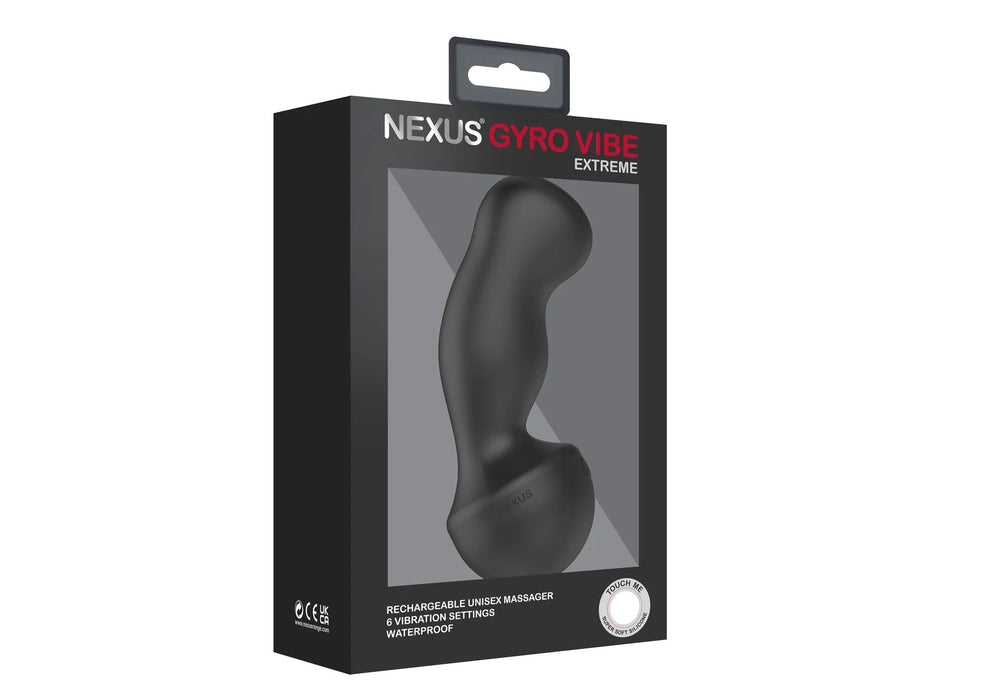 Nexus - Gyro Vibe Extreme - Vibrerende Dildo - Zwart-Erotiekvoordeel.nl