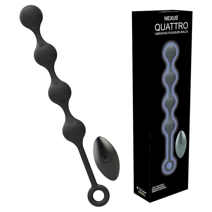 Nexus - QUATTRO Remote Control Vibrating Pleasure Beads-Erotiekvoordeel.nl