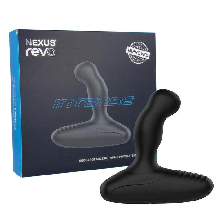 Nexus - Revo Intense - Vibrerende Roterende Prostaat Vibrator - Zwart-Erotiekvoordeel.nl