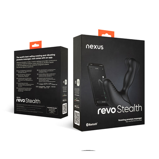 Nexus - Revo Stealth - Massaggiatore prostatico con controllo tramite app - Erotiekvoordeel.nl
