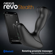 Nexus - Revo Stealth - Masażer Prostaty Z Kontrolą Przez Aplikację - Erotiekvoordeel.nl