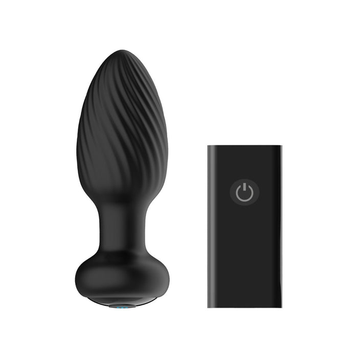 Nexus - Tornado - Kleine Vibrerende Buttplug - Zwart-Erotiekvoordeel.nl