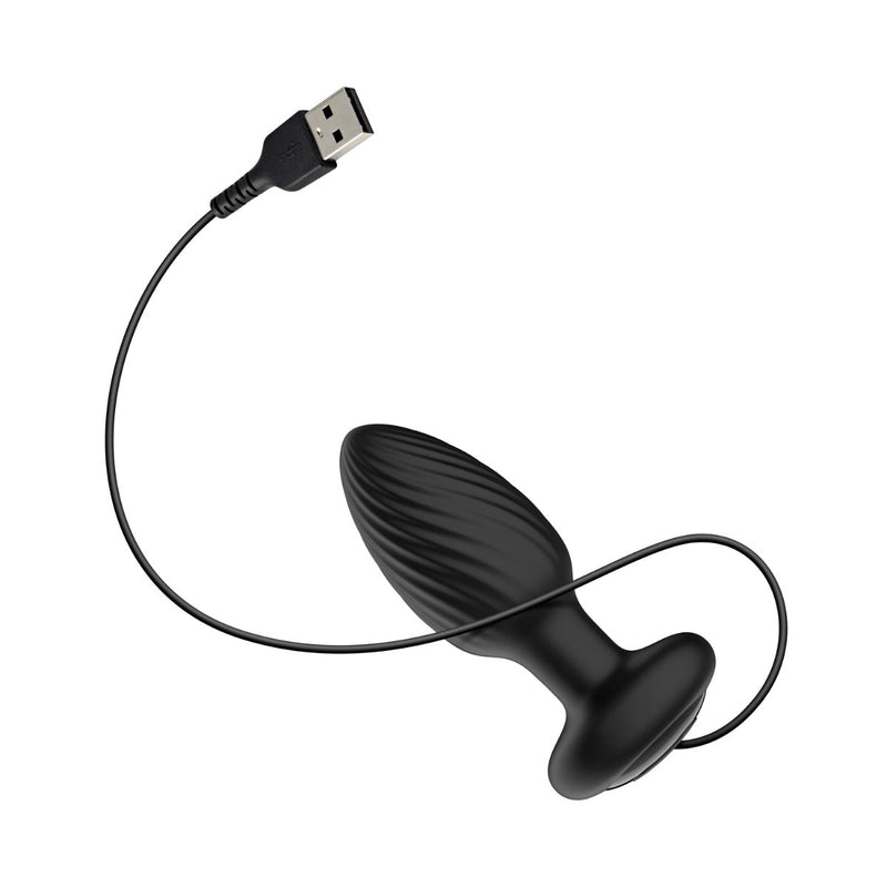 Nexus - Tornado - Plug anale vibrante - Nero-Erotiekvoordeel.nl