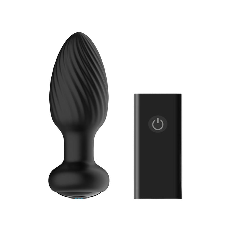 Nexus - Tornado - Plug anale vibrante - Nero-Erotiekvoordeel.nl