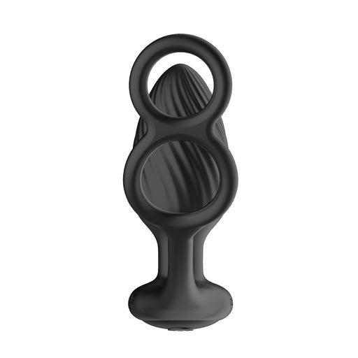 Nexus - Tornado - Vibrating Butt Plug with Cock Ring and Scrotum Ring - Erotiekvoordeel.nl