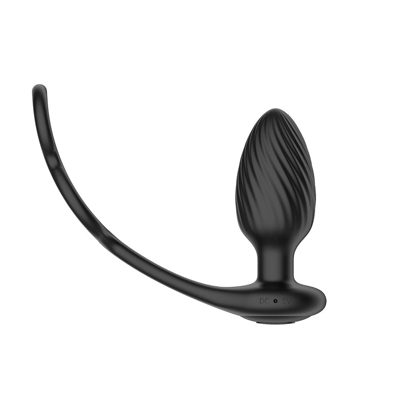 Nexus - Tornado - Vibrating Butt Plug with Cock Ring and Scrotum Ring - Erotiekvoordeel.nl