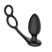 Nexus - Tornado - Vibrating Butt Plug with Cock Ring and Scrotum Ring - Erotiekvoordeel.nl